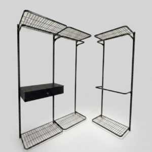 Prateleiras em 90x50, 60x50, 90x40 e 60x40 cm.